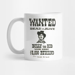 Wanted “billy the Kid” Mug